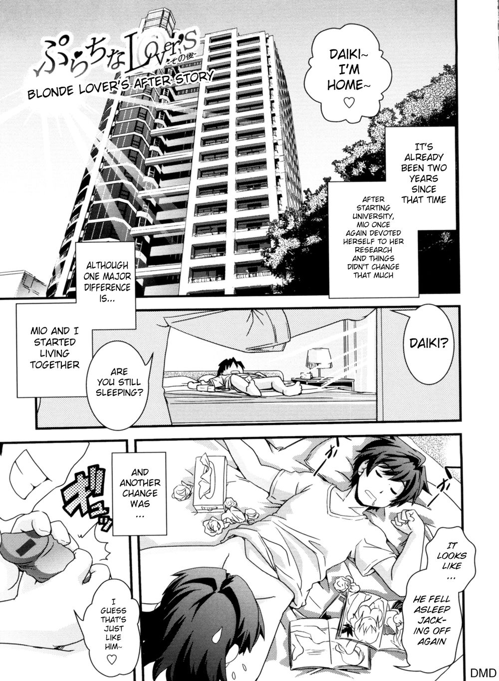 Hentai Manga Comic-Transformed into a Busty Blonde-Chapter 10-After Story-1